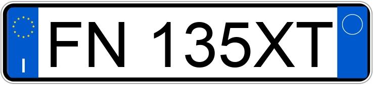 Numer rejestracyjny FN135XT posiada TOYOTA Aygo 2a serie Numer rejestracyjny FN135XT posiada TOYOTA Aygo 2a serie