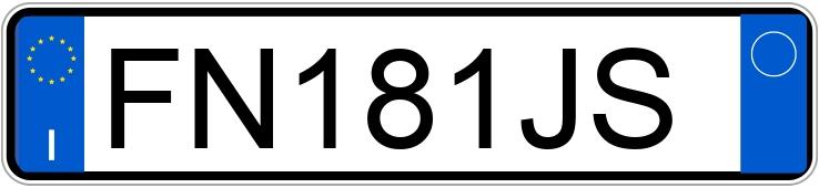 Numer rejestracyjny FN181JS posiada SMART fortwo 3as.