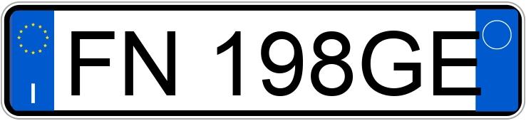 Numer rejestracyjny FN198GE posiada FIAT 500X Numer rejestracyjny FN198GE posiada FIAT 500X