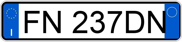 Numer rejestracyjny FN237DN posiada AUDI Q3