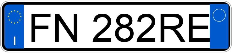 Numer rejestracyjny FN282RE posiada VOLKSWAGEN Polo 6a serie