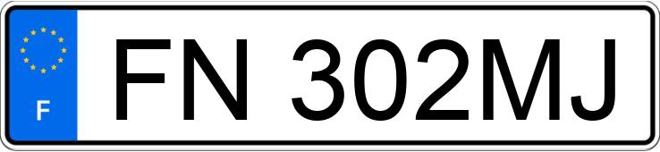 Numer rejestracyjny FN302MJ posiada BMW 535