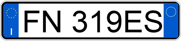 Numer rejestracyjny FN319ES posiada HONDA Jazz 3a serie 15-20