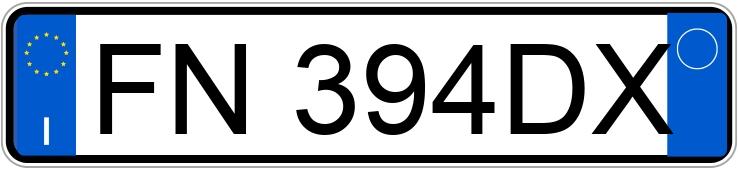 Numer rejestracyjny FN394DX posiada KIA Optima