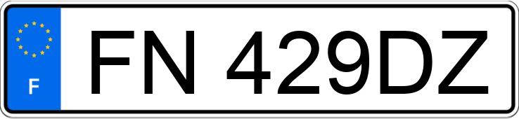 Numer rejestracyjny FN429DZ posiada RENAULT CLIO V