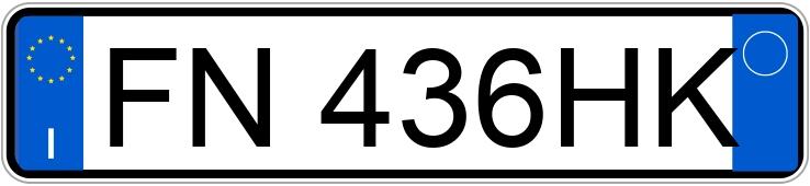 Numer rejestracyjny FN436HK posiada FIAT Panda 3a serie Numer rejestracyjny FN436HK posiada FIAT Panda 3a serie
