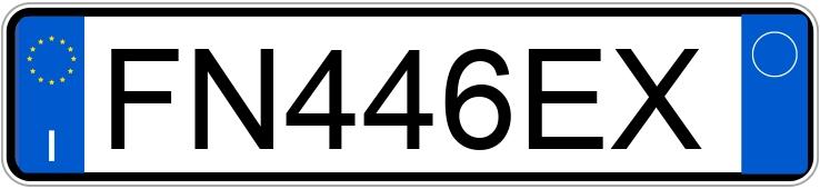 Numer rejestracyjny FN446EX posiada VOLKSWAGEN Golf 7a serie