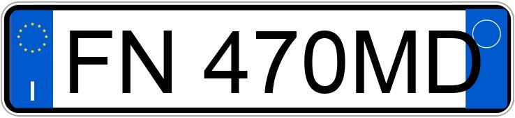 Numer rejestracyjny FN470MD posiada HYUNDAI Tucson 2a serie