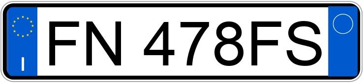 Numer rejestracyjny FN478FS posiada SUZUKI Swift