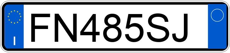Numer rejestracyjny FN485SJ posiada FORD Fiesta 7a serie