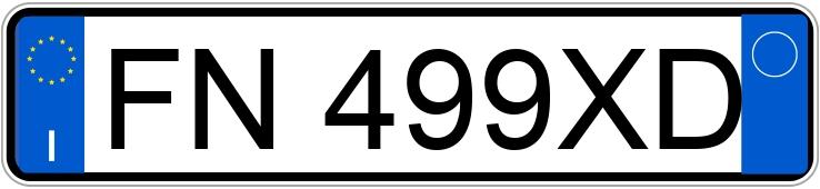 Numer rejestracyjny FN499XD posiada VOLKSWAGEN Polo 6a serie Numer rejestracyjny FN499XD posiada VOLKSWAGEN Polo 6a serie