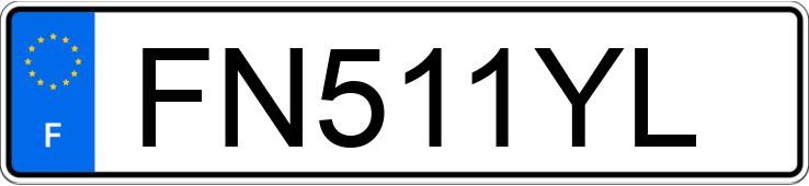 Numer rejestracyjny FN511YL posiada RENAULT SCENIC II