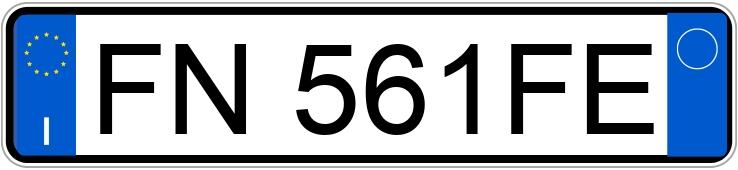 Numer rejestracyjny FN561FE posiada FIAT Punto 4a serie