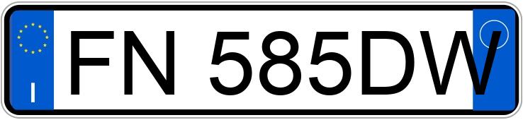 Numer rejestracyjny FN585DW posiada LAND ROVER RR Sport 2a serie