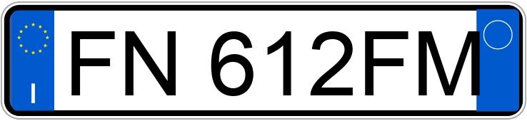 Numer rejestracyjny FN612FM posiada FIAT Tipo