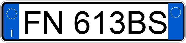 Numer rejestracyjny FN613BS posiada CITROEN C3 3a serie