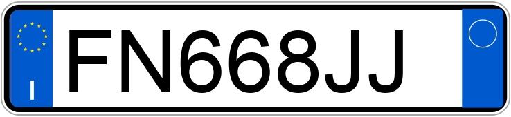 Numer rejestracyjny FN668JJ posiada FIAT Panda 3a serie Numer rejestracyjny FN668JJ posiada FIAT Panda 3a serie
