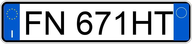 Numer rejestracyjny FN671HT posiada RENAULT CLIO