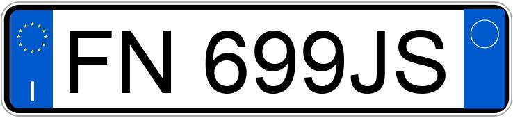 Numer rejestracyjny FN699JS posiada PEUGEOT 308 2a serie