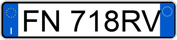 El número de registro FN718RV tiene CITROEN C4 PICASSO