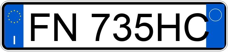 Numer rejestracyjny FN735HC posiada FORD Focus 3a serie