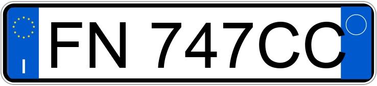 Numer rejestracyjny FN747CC posiada JEEP Compass 2a serie