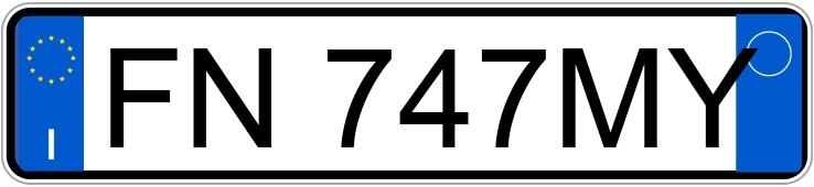 Numer rejestracyjny FN747MY posiada ALFA ROMEO Giulietta