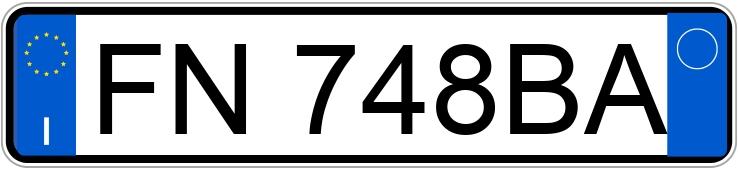 Numer rejestracyjny FN748BA posiada NISSAN Qashqai 2a serie