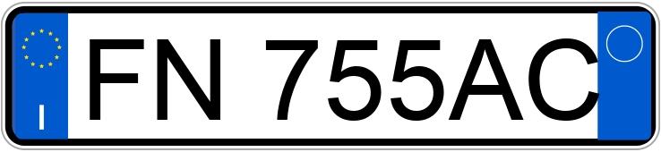 Numer rejestracyjny FN755AC posiada JAGUAR F-Pace