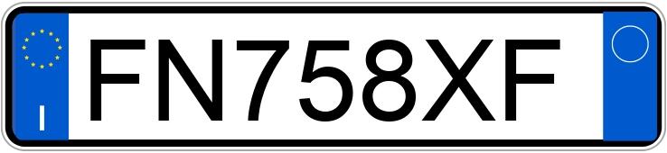Numer rejestracyjny FN758XF posiada DR dr6 Numer rejestracyjny FN758XF posiada DR dr6