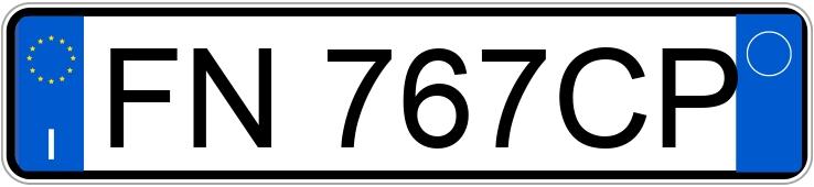 Numer rejestracyjny FN767CP posiada AUDI A4 5a serie Numer rejestracyjny FN767CP posiada AUDI A4 5a serie