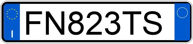 Numer rejestracyjny FN823TS posiada CITROEN C3 3a serie