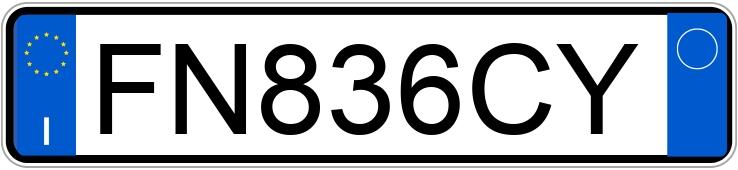 Numer rejestracyjny FN836CY posiada FORD C-Max 2a serie Numer rejestracyjny FN836CY posiada FORD C-Max 2a serie