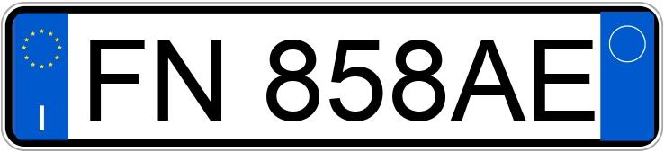 Numer rejestracyjny FN858AE posiada KIA Rio 3a serie