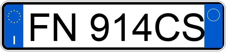 Numer rejestracyjny FN914CS posiada NISSAN Qashqai 2a serie