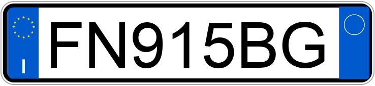 Numer rejestracyjny FN915BG posiada ALFA ROMEO Giulietta