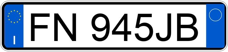 Numer rejestracyjny FN945JB posiada Toyota Yaris