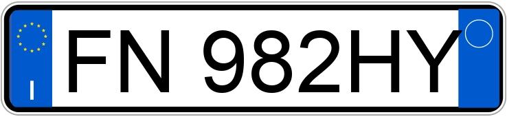 Numer rejestracyjny FN982HY posiada SEAT Ibiza 5a serie