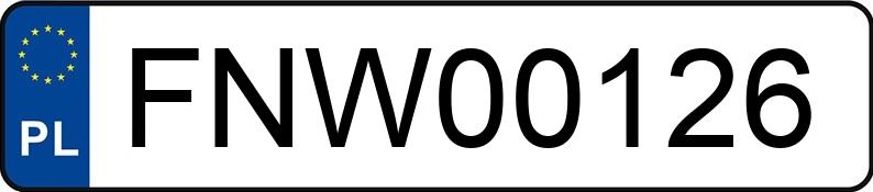 Numer rejestracyjny FNW 00126 posiada FORD Focus 1.8 TDCi MR`05 E4 FX - FNW00126 Numer rejestracyjny FNW 00126 posiada FORD Focus 1.8 TDCi MR`05 E4 FX - FNW00126