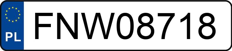 Numer rejestracyjny FNW 08718 posiada FIAT 126 ELX MALUCH 650 - FNW08718 Numer rejestracyjny FNW 08718 posiada FIAT 126 ELX MALUCH 650 - FNW08718