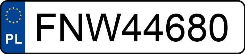 Numer rejestracyjny FNW 44680 posiada FIAT PUNTO - FNW44680 Numer rejestracyjny FNW 44680 posiada FIAT PUNTO - FNW44680