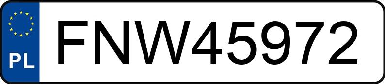 Numer rejestracyjny FNW 45972 posiada NISSAN QASHQAI+2 - FNW45972 Numer rejestracyjny FNW 45972 posiada NISSAN QASHQAI+2 - FNW45972