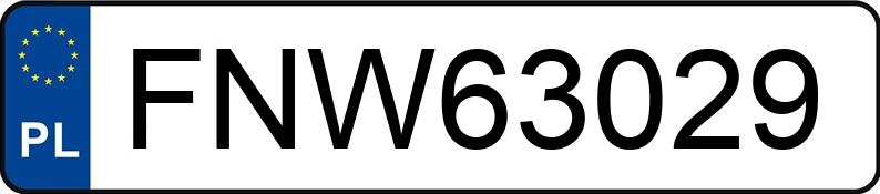 Numer rejestracyjny FNW 63029 posiada FORD MONDEO - FNW63029 Numer rejestracyjny FNW 63029 posiada FORD MONDEO - FNW63029