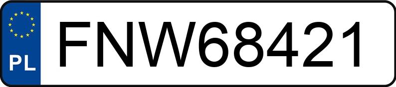 Numer rejestracyjny FNW 68421 posiada BMW 520 I - FNW68421 Numer rejestracyjny FNW 68421 posiada BMW 520 I - FNW68421