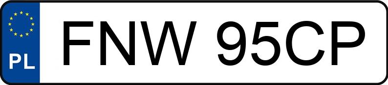 Numer rejestracyjny FNW 95CP posiada PIAGGIO / VESPA Skutery do 50 ccm Sfera - FNW95CP