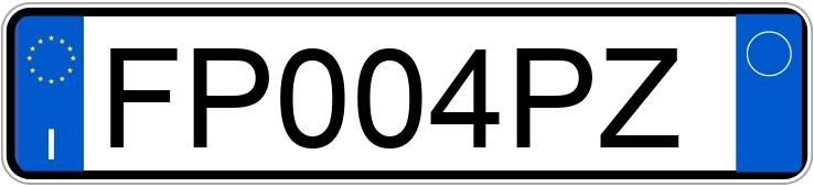 Numer rejestracyjny FP004PZ posiada LAND ROVER Discovery Sport