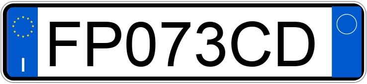 Numer rejestracyjny FP073CD posiada HYUNDAI Coupe 2a serie