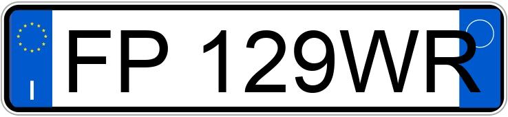 Numer rejestracyjny FP129WR posiada AUDI A3 3a serie Numer rejestracyjny FP129WR posiada AUDI A3 3a serie
