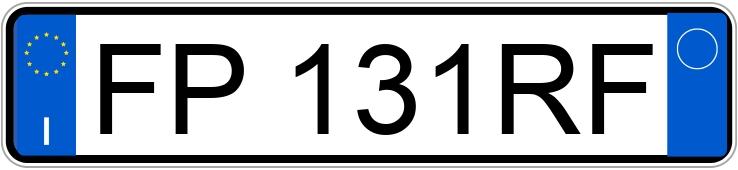 Numer rejestracyjny FP131RF posiada VOLKSWAGEN Polo 6a serie