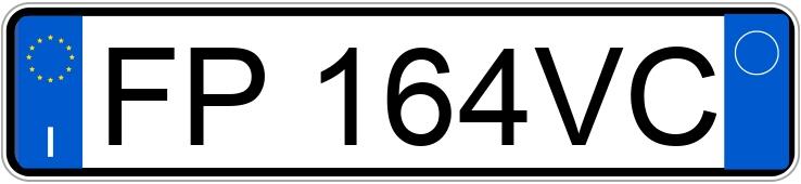 Numer rejestracyjny FP164VC posiada FIAT 500 Numer rejestracyjny FP164VC posiada FIAT 500